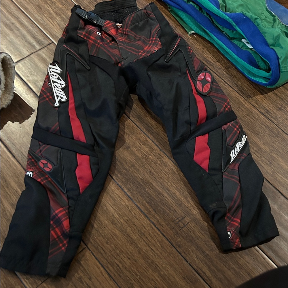 Kids Black and Red Pants